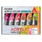 Holbein Heavy Body Acrylics - Set of 6, Luminous Colors, 60 ml